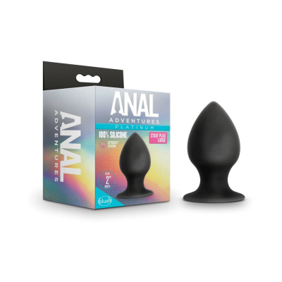 Anal Adventures Platinum Silicone Anal Stout Plug box and product.png