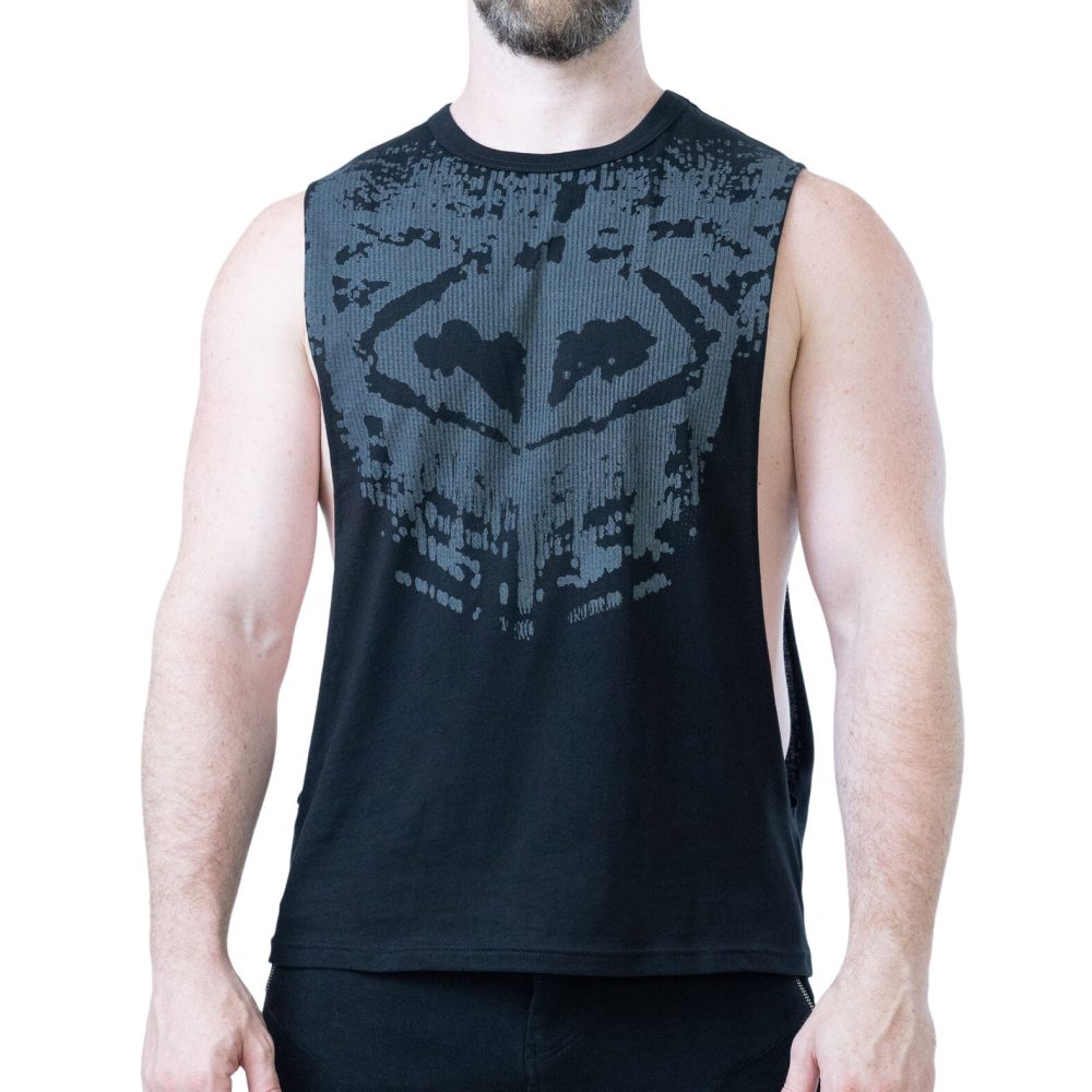 Chaos Shredder Tank Top Black Front.jpg