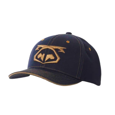 Denim Snout 2 Tone Cap Raw Indigo.webp