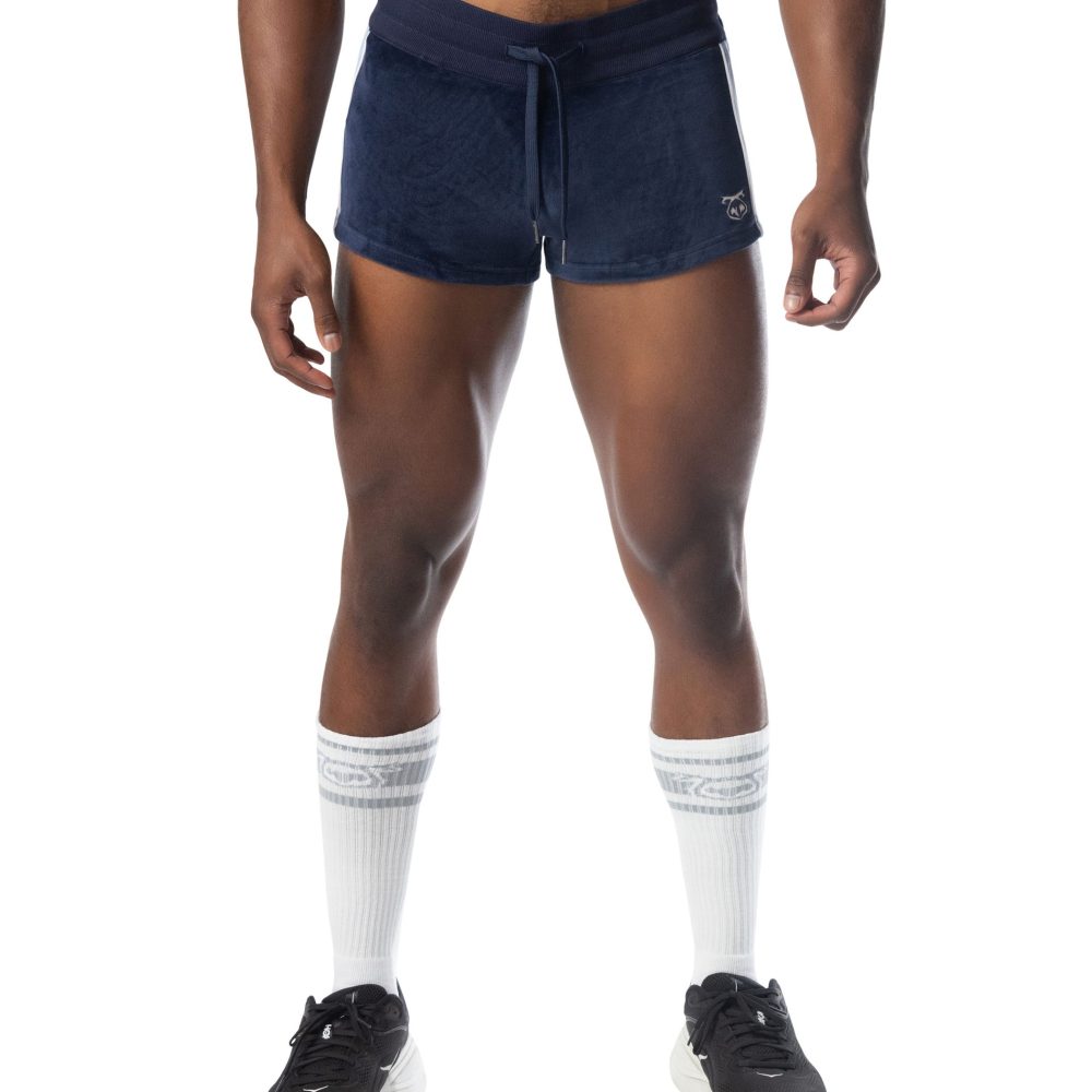 Essex Velour Trunk Short Midnight Navy Perry Blue Front.jpg