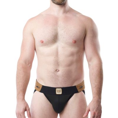 Forge Jock Strap Black Coconut Front.jpg