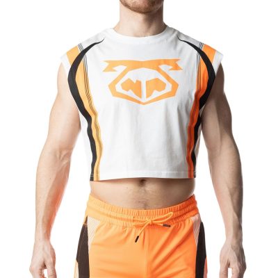 Hyper Crop Top White Vibrant Orange Black Front.jpg