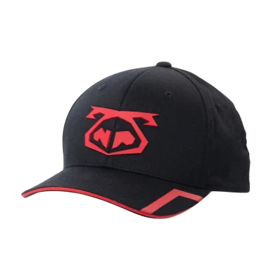Ignite Snout Cap Black Red Front.webp