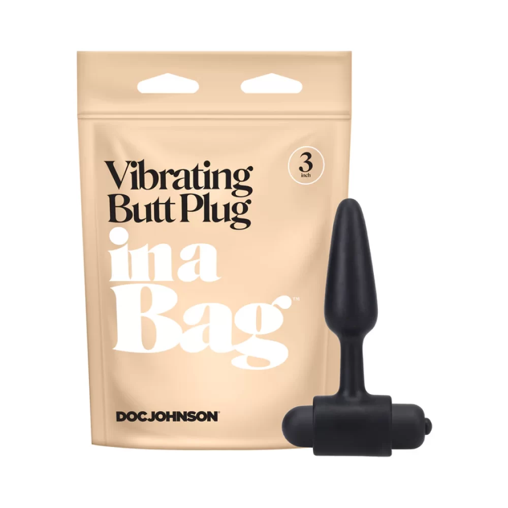 In A Bag Vibrating Butt Plug 3 inch image 1.webp