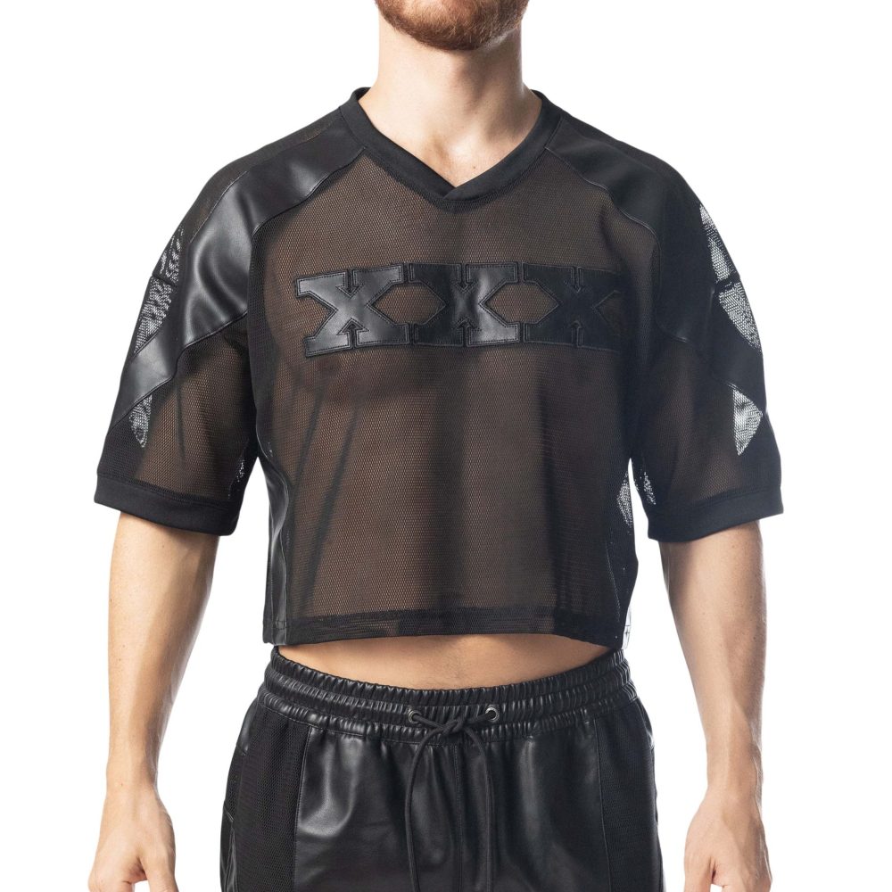 Intake Cropped Shirt Black Front.jpg