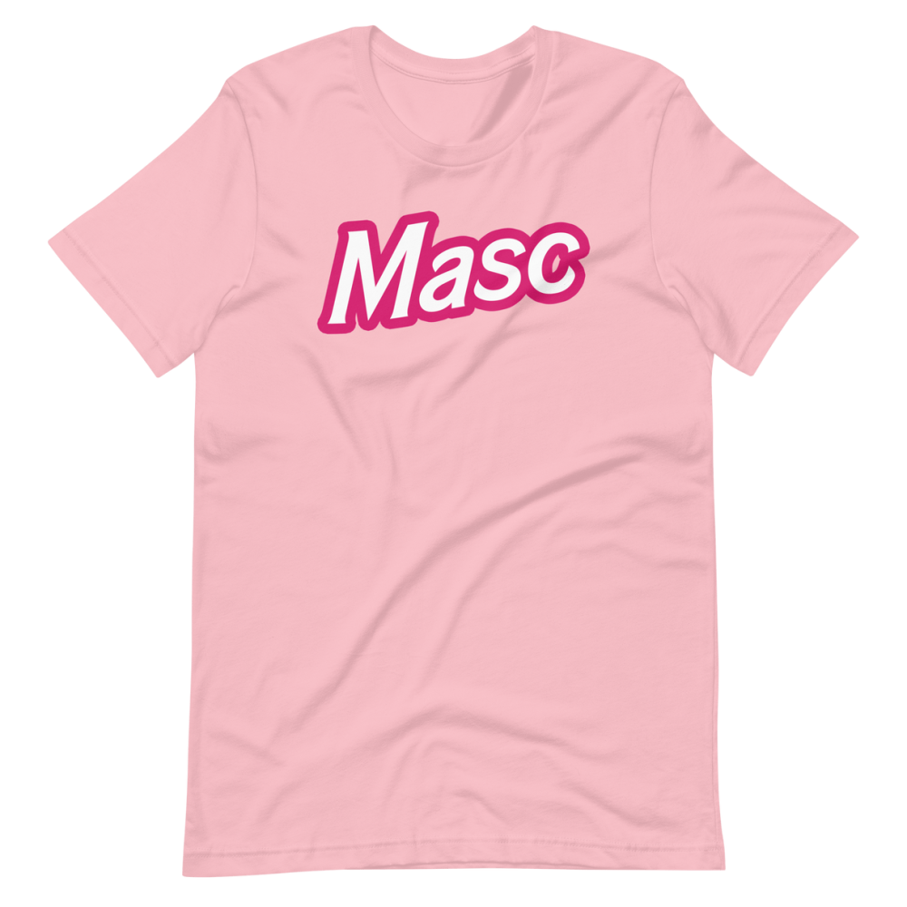 Life in Plastic Masc pink shirt.png