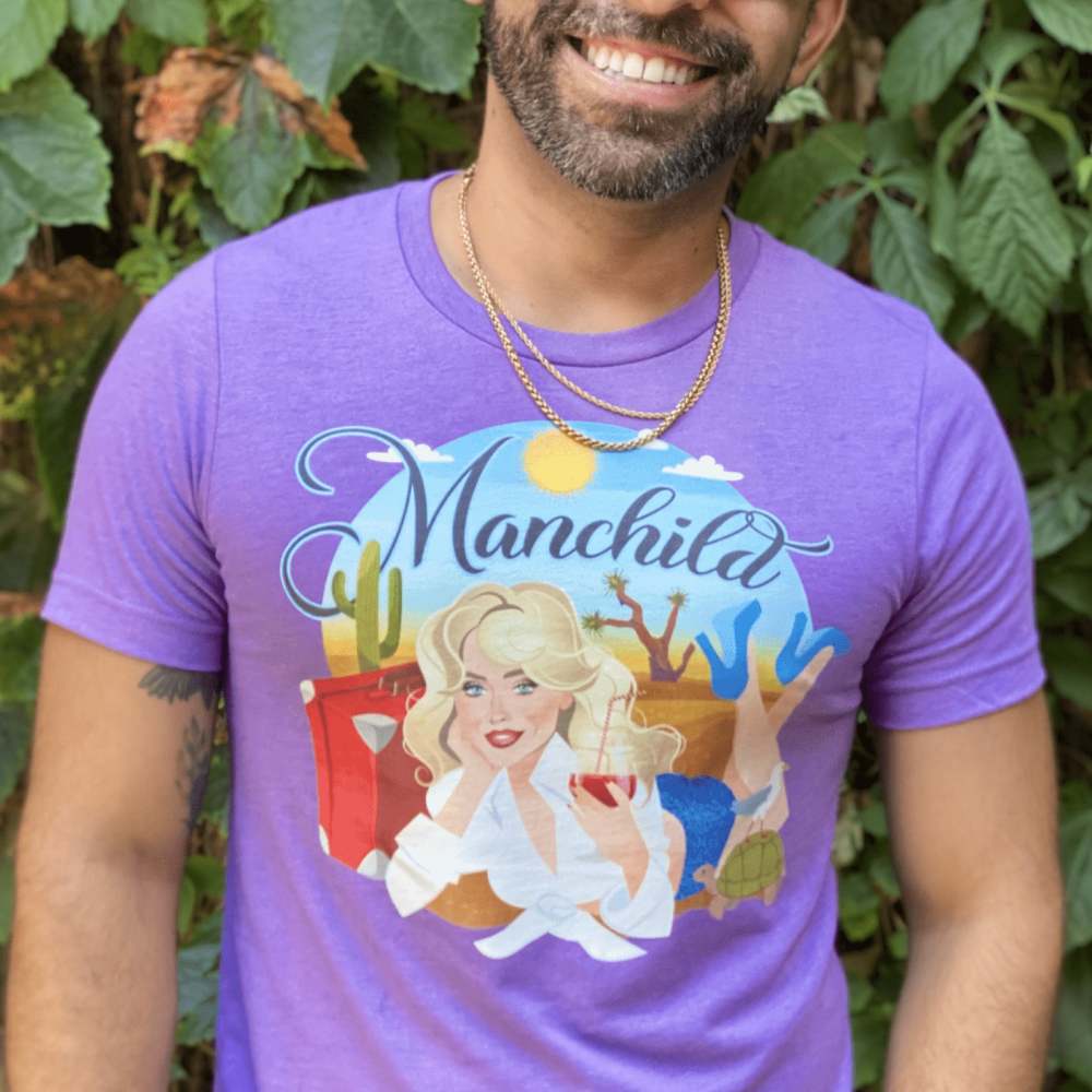 Man Child t shirt purple.png