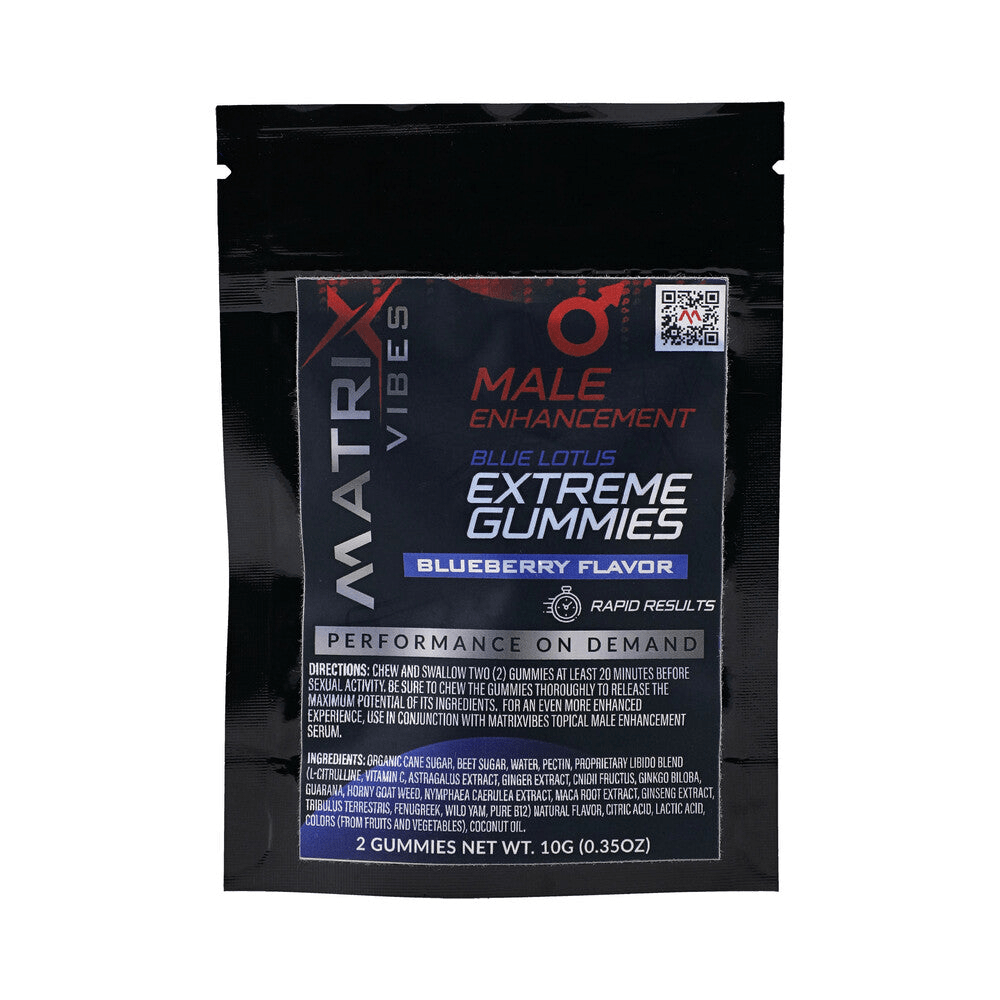 Matrix Male Enhancement Extreme Gummies Blueberry 2 Pack front.png