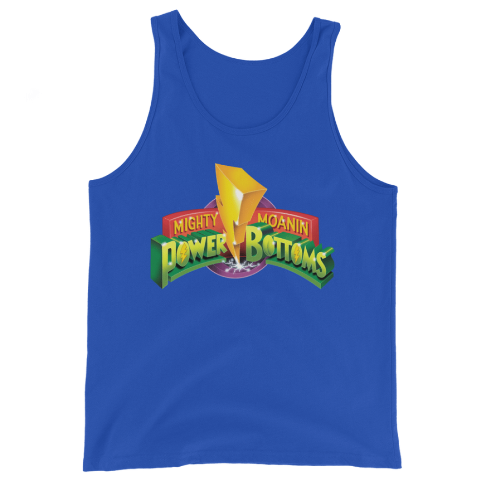 Mighty Moaning Power Bottoms tank True Royal.png