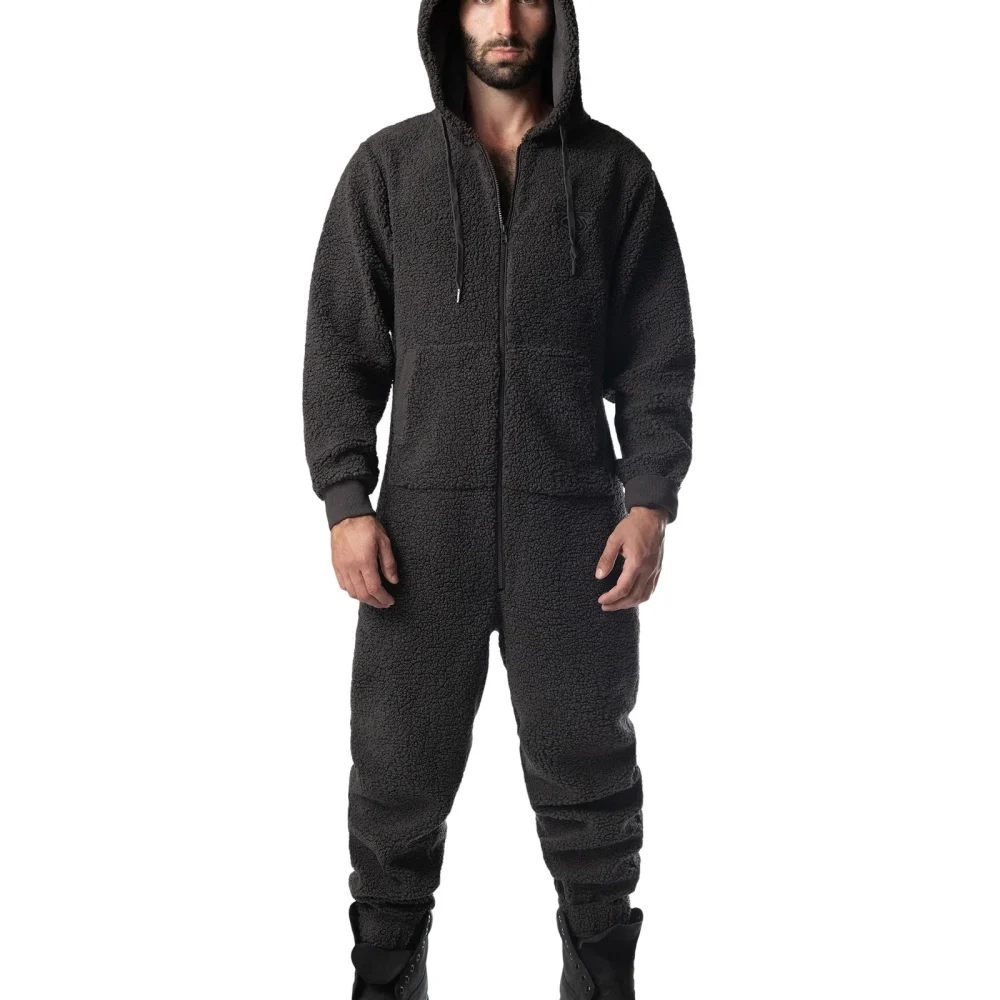 Teddy Union Suit Magnet Grey Front Full.webp