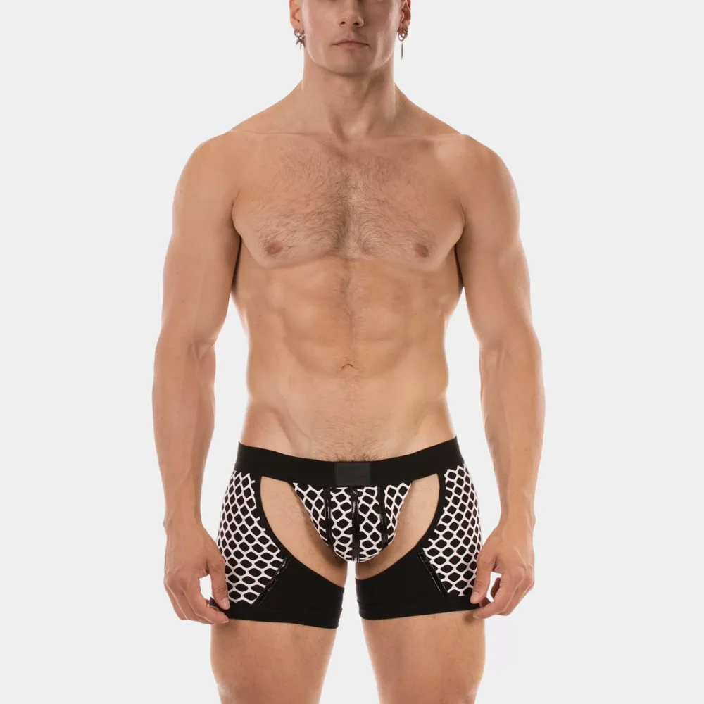 chaps boxer revo black white.webp