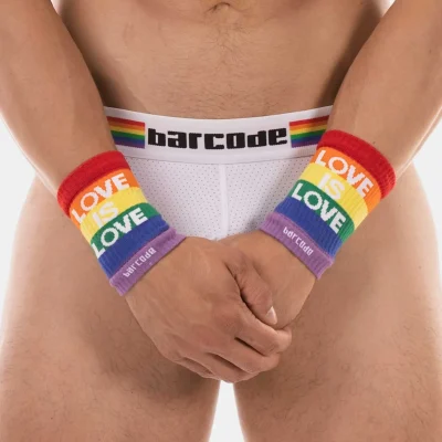 identity wrist band love is love rainbow.webp