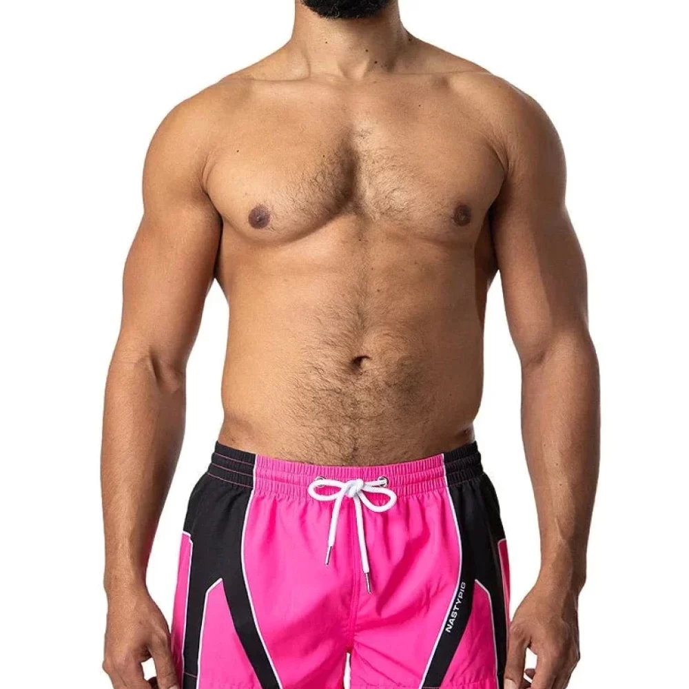 products force swim trunk pink 5