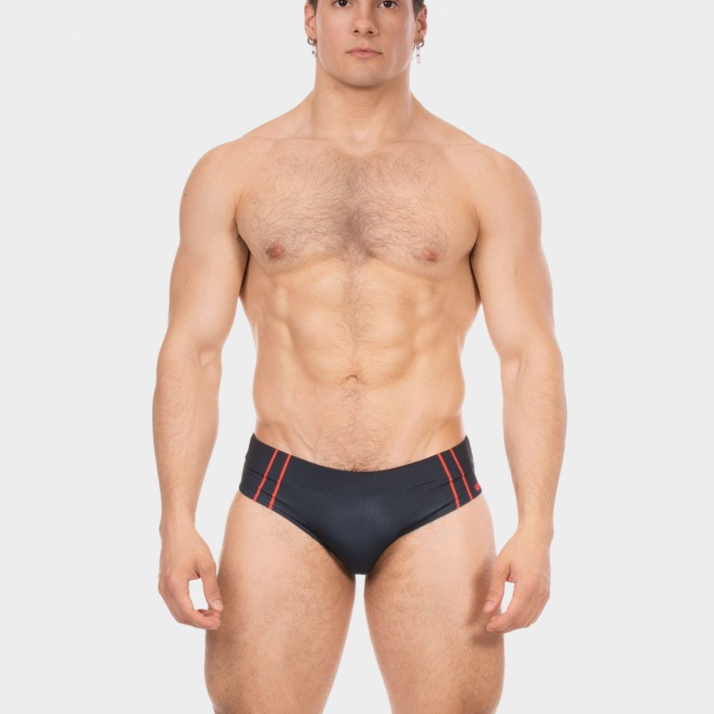 swim brief sexy black red front.jpg